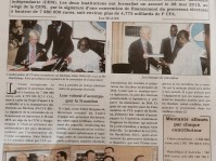 PACTE-Burkina Faso dans la presse burkinabè