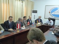 La cérémonie de signature et lancement du projet 